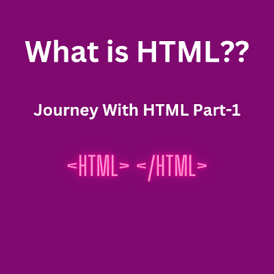 What is HTML ?