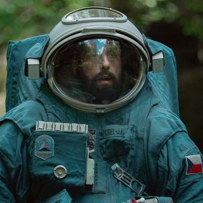 Adam Sandler in Spaceman. 