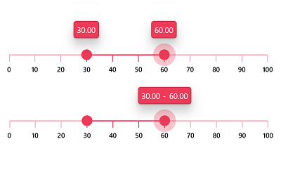 Tooltips in WinUI 3 Range Slider