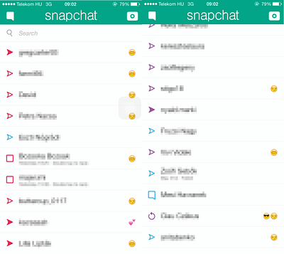The replay and screenshot features of Snapchat 