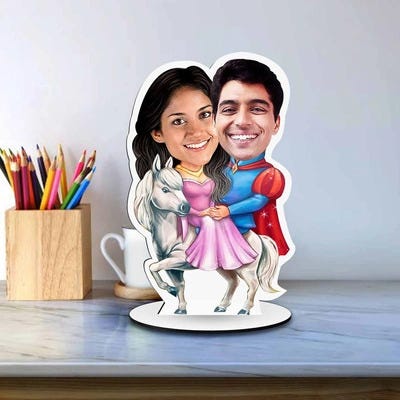 Personalized Couple Caricature
