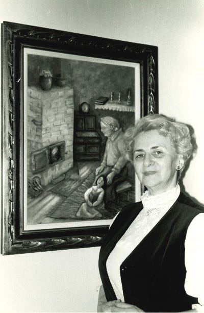 Photograph of Genia Silkes. Courtesy of YIVO.