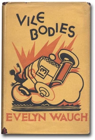 Vile Bodies by Evelyn Waugh, Chapman and Hill edition