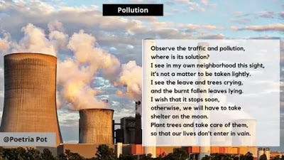 Poems on pollution in English for class 5, Poem on Pollution, Poem about Pollution, Poem of pollution in English, Pollution P