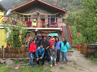 Manali was apart from all the outings we had done locally in Bangalore.