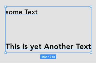 texts without margin
