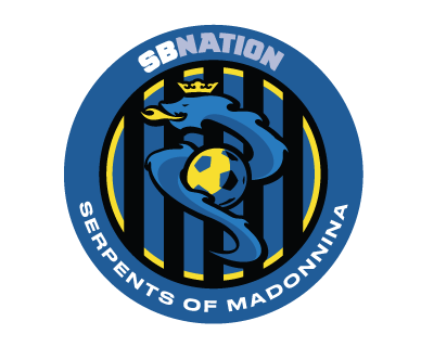 Serpents of Madonnina logo - SB Nation site for Inter Milan soccer coverage