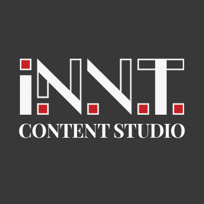 A picture showing a logo for I.N.V.T Content marketing studio