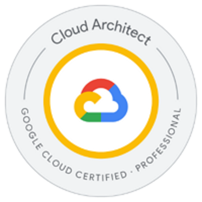 Google Cloud Professional Cloud Architect Badge