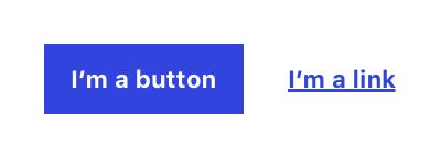 button and link visual representation