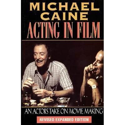 Acting in Film book cover. Image of Michael Caine playing poker in a film with Jack Nicholson