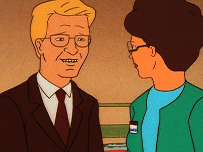 Jeff Goldblum as Dr. Vayzosa in King of the Hill