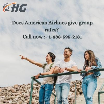 American Airlines group travel