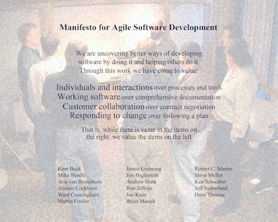 The Manifesto for Agile Software Development