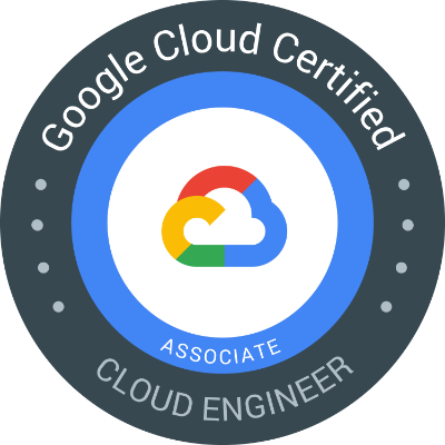 Google Associate Cloud Engineer badge