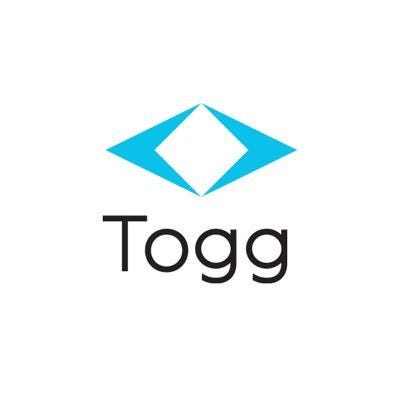 Logo of car brand Togg.