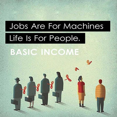 illustrazione per basic income