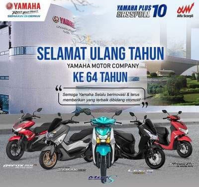 Ulang Tahun Yamaha ke-64