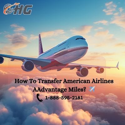 American Airlines miles transfer