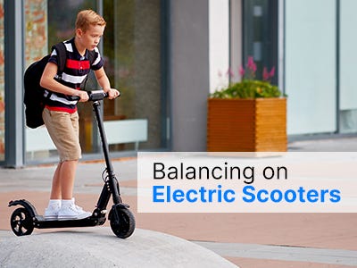 Learn How to Balance on an E-scooter
