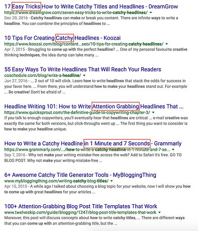 How to write attention grabbing headlines