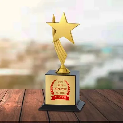 Customized Star Award Gold