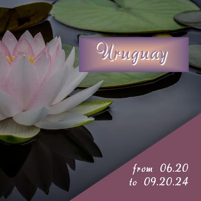 Fortune-telling with I Ching, Tarot & Astrology for Uruguay. From 06.20 to 09.20.24. Tres Mancias Consultancy.