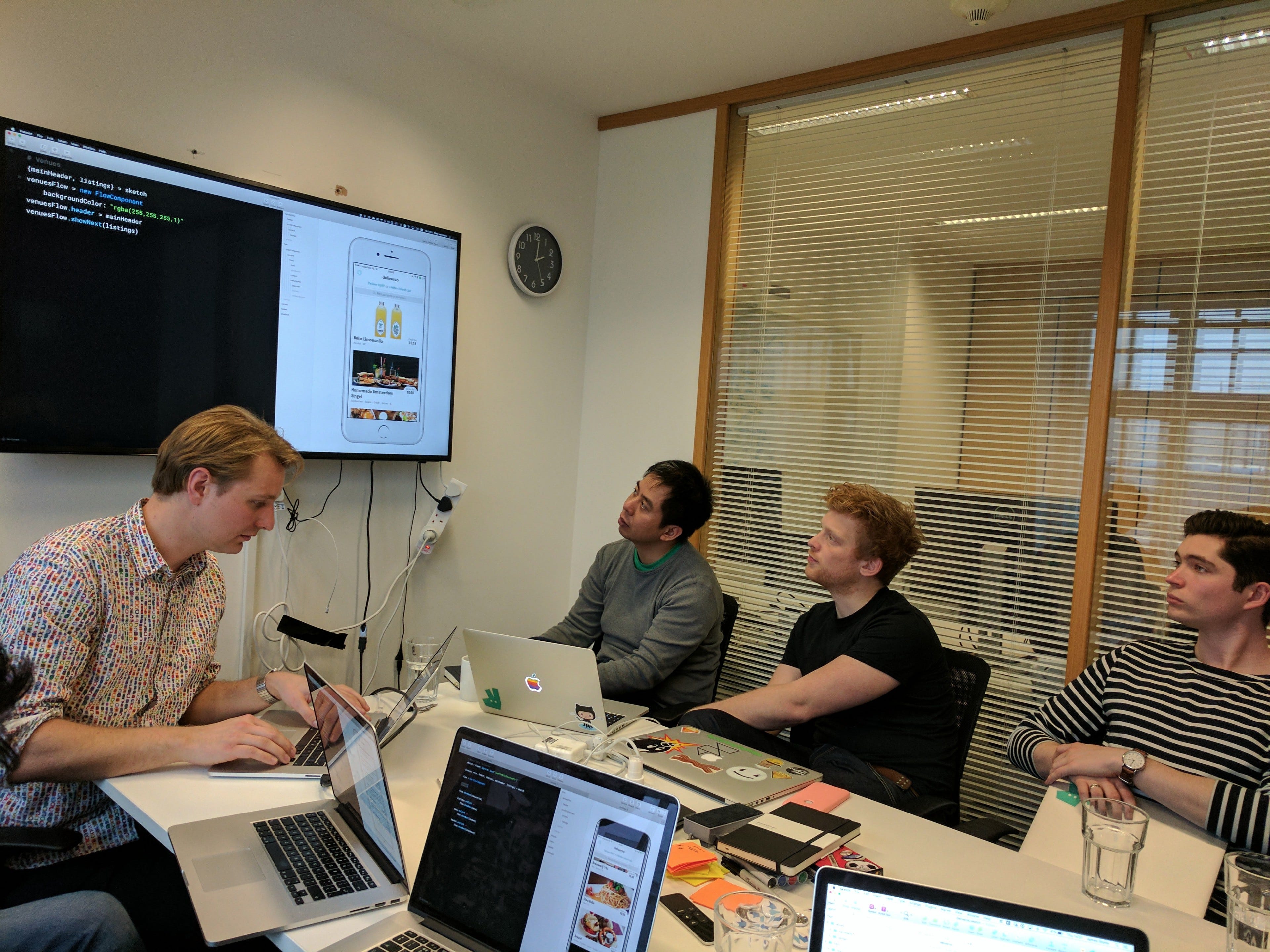 Our workshop with the Framer UX engineers