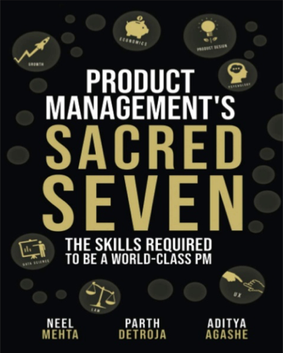 Cover of the book “Product Management’s Sacred Seven”