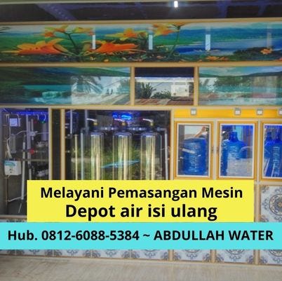 Jual mesin depot air isi ulang di Asahan