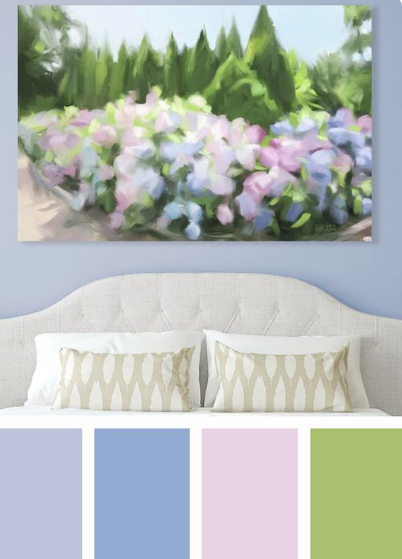 Light colors for home decor