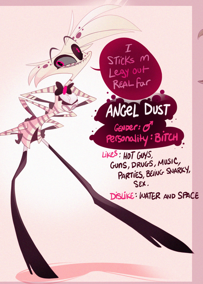 Exploring Angel Dust’s Gay and Sex Worker Stereotypes