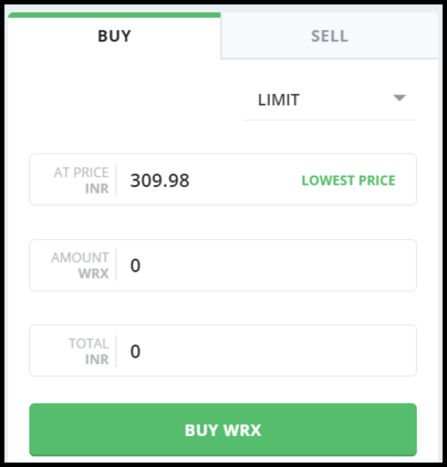 Buying XRP (XRP) on Wazirx in India