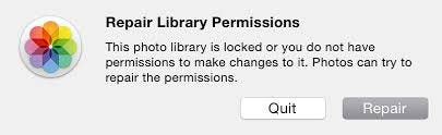 How to fix “Mac Photos library is locked, cannot open” error