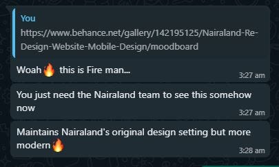 Feedback after the successful launch of the new design