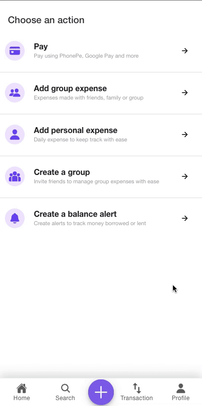 Create balance alerts on Splitease to limit the amount borrowed or lent.