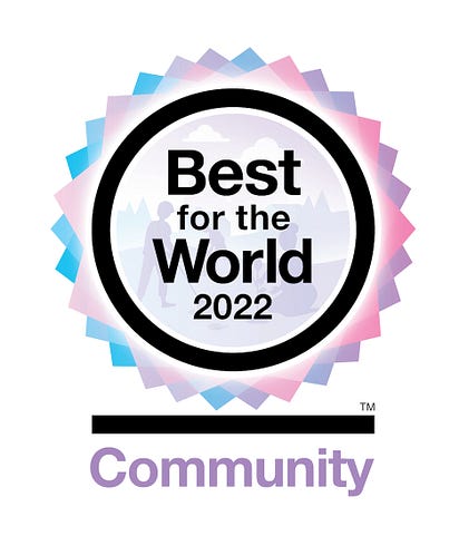 B Corp Best for the World 2022: Community