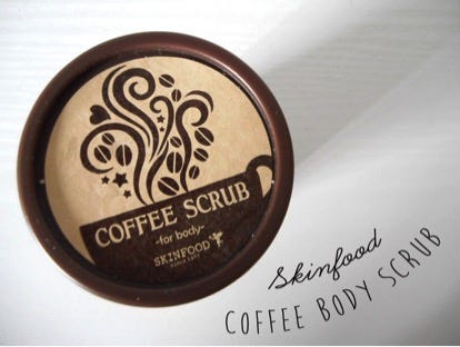 11 Unusual Korean Beauty Products with Really Weird Ingredients - skinfood coffee body scrub