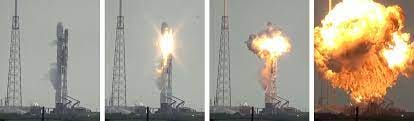 SpaceX rocket destroyed in launch pad explosion