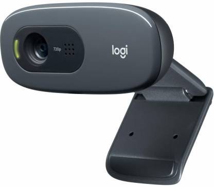 Logitech C270 HD Webcam, HD 720p/30fps