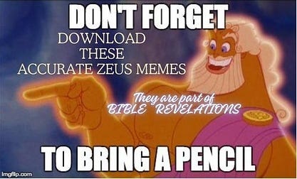 My 10 Lessons From Being In Love With A Psychopath — Part II — Bible Revelations — Accurate Zeus Meme