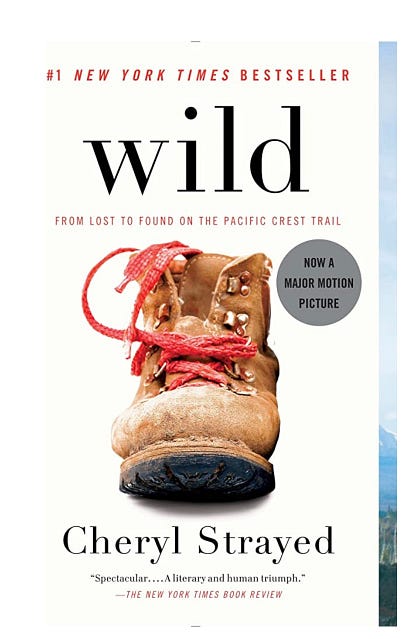 Photo of book cover, Wild by Cheryl Strayed