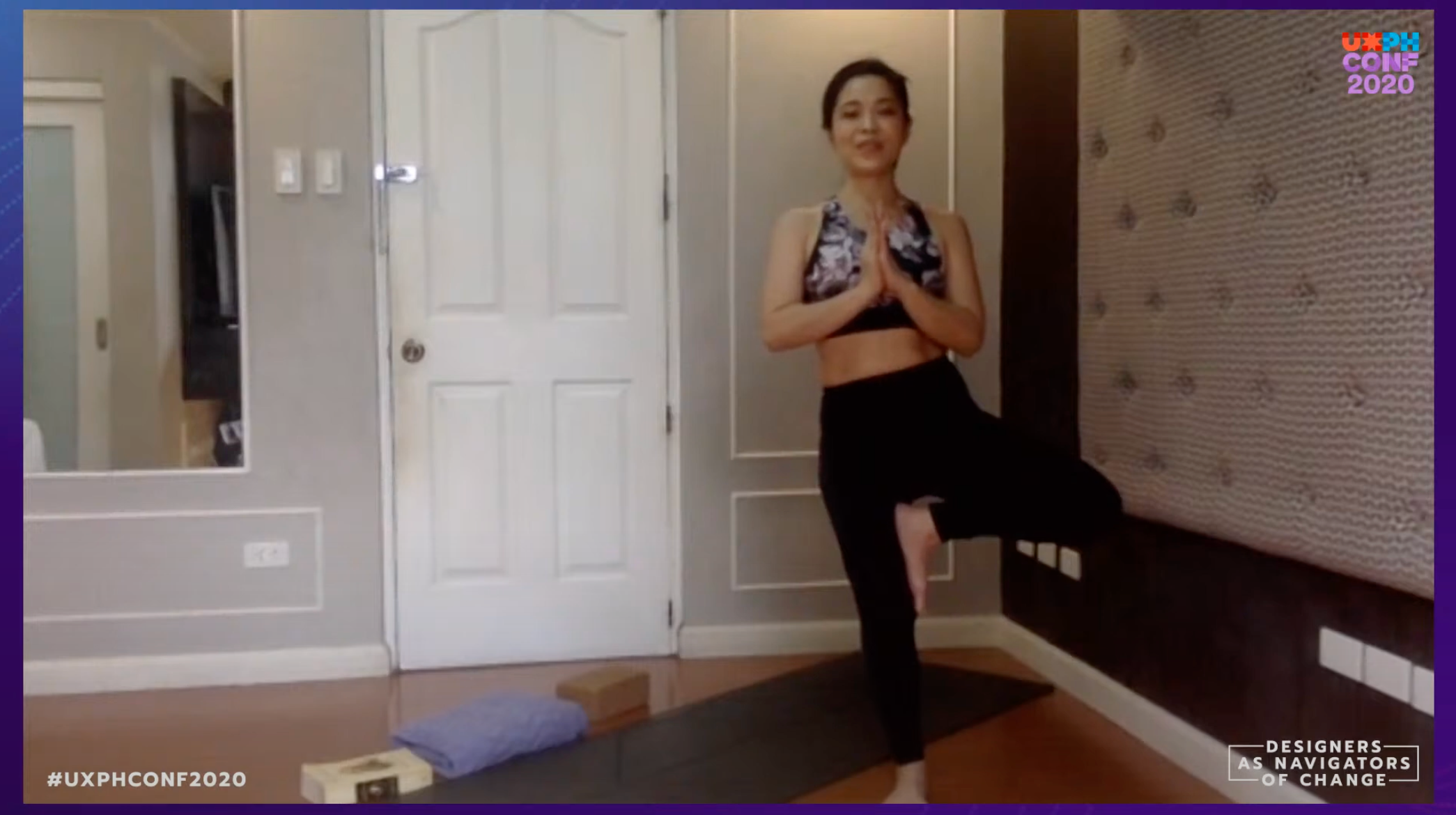 Morning yoga session with Ivy Lopez