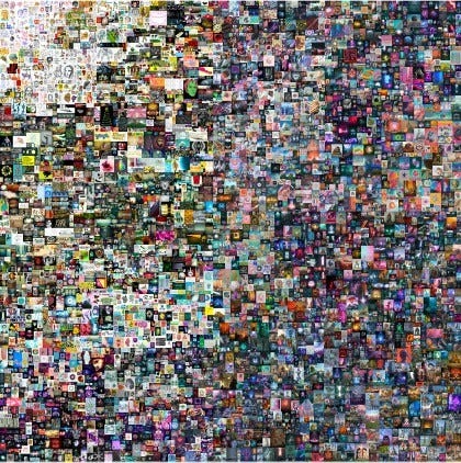 Large picture with 5000 small photos inside