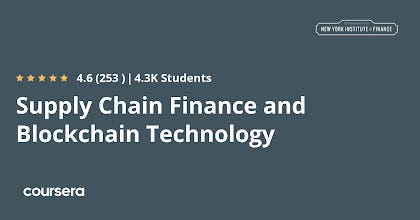 Best Blockchain Course for Supply Chain