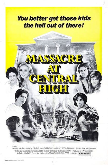 Massacre at Central High (1976) | Poster