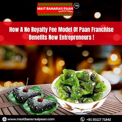 Best Silver Paan franchise in india