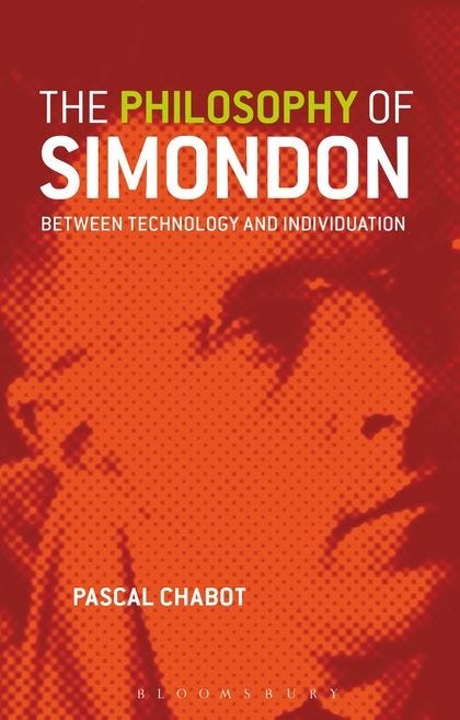Book Symposium on the Philosophy of Simondon: By Pascal Chabot, Bloomsbury Academic, 2013.