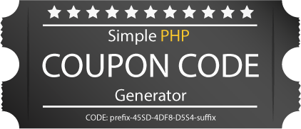 simple-php-coupon-code-generator-free