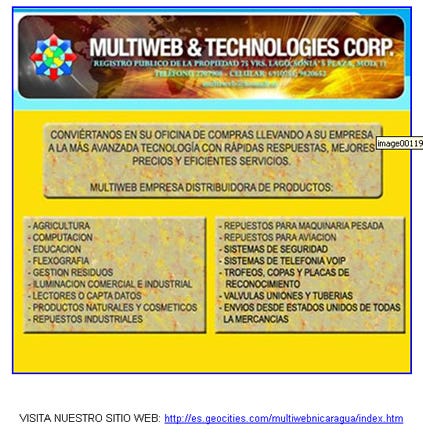 Campaña MultiWeb